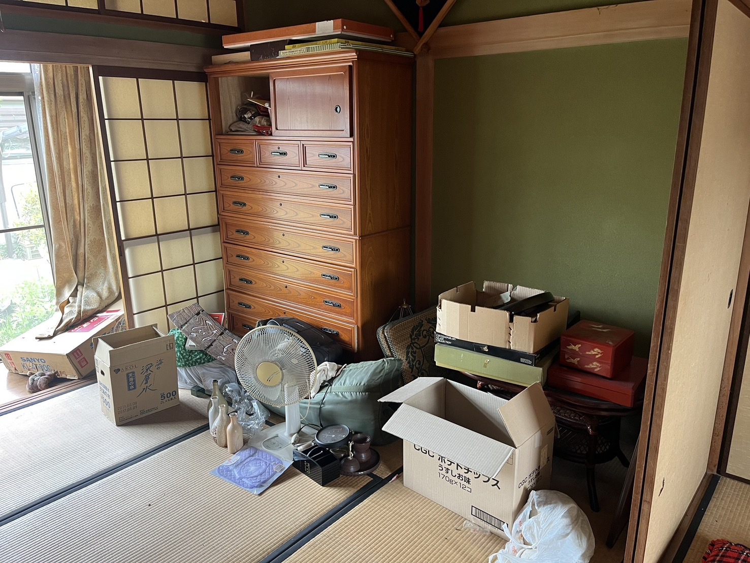真庭市O様邸のお片付けをさせて頂きました。